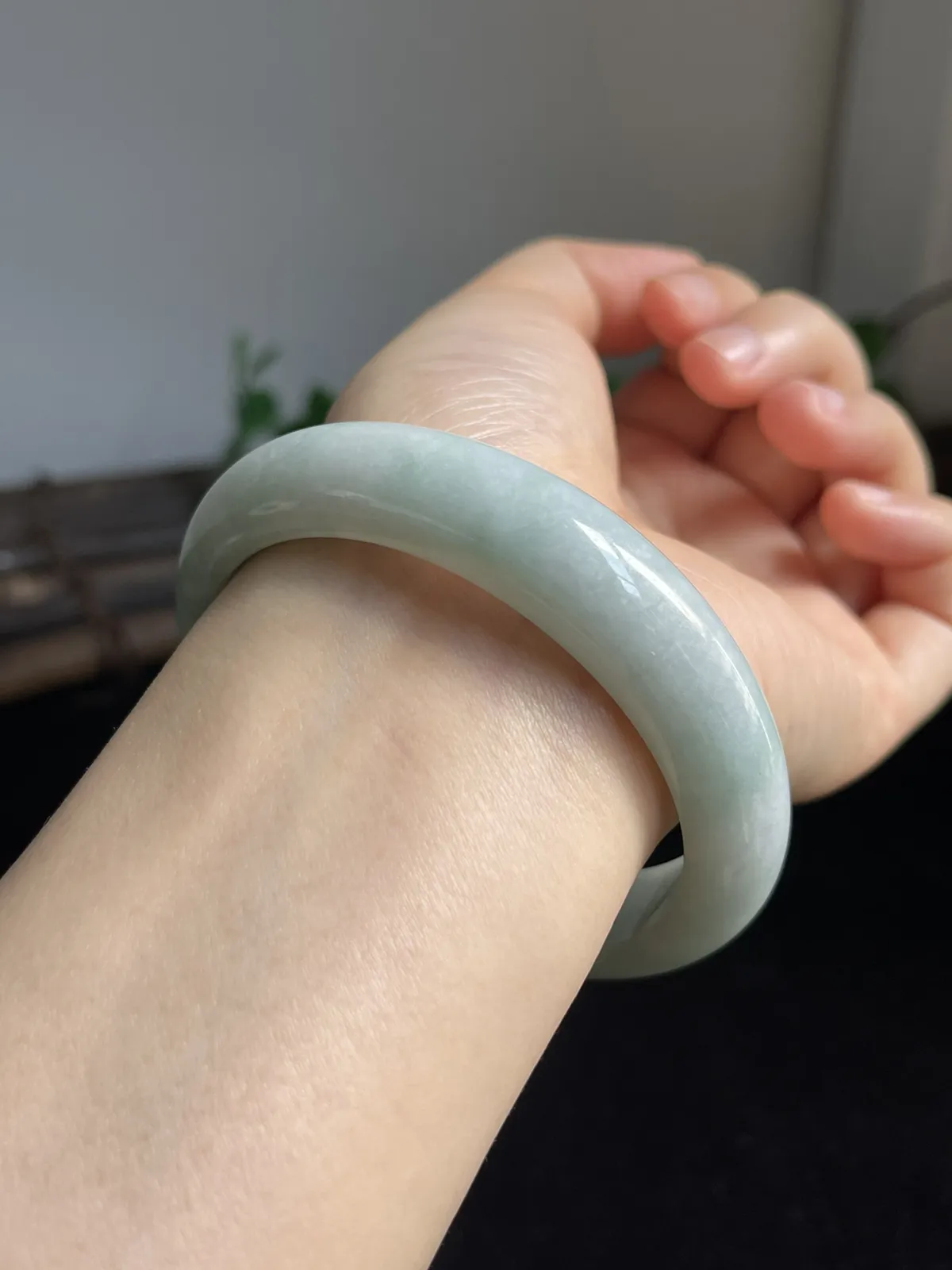 正圈58.8圈口，翡翠手镯