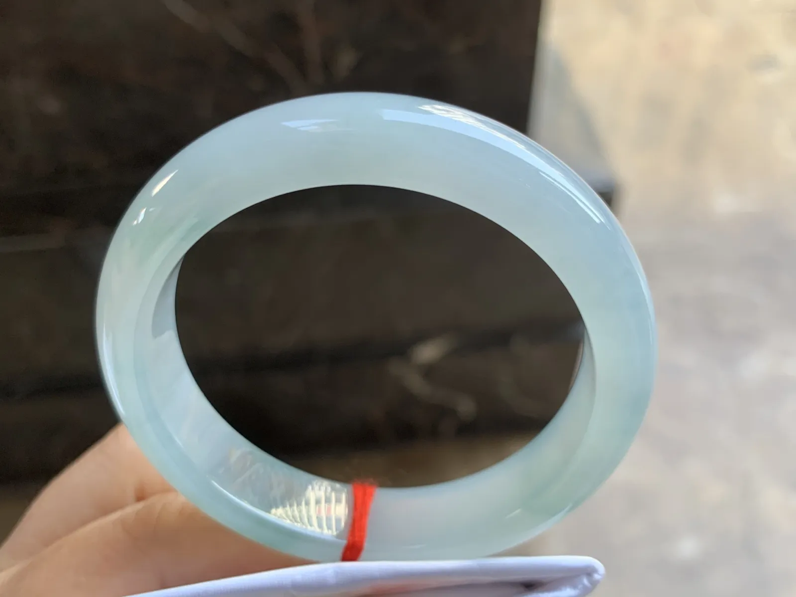 54-12.7-8mm
冰种手镯 冰透莹润 清爽 干净