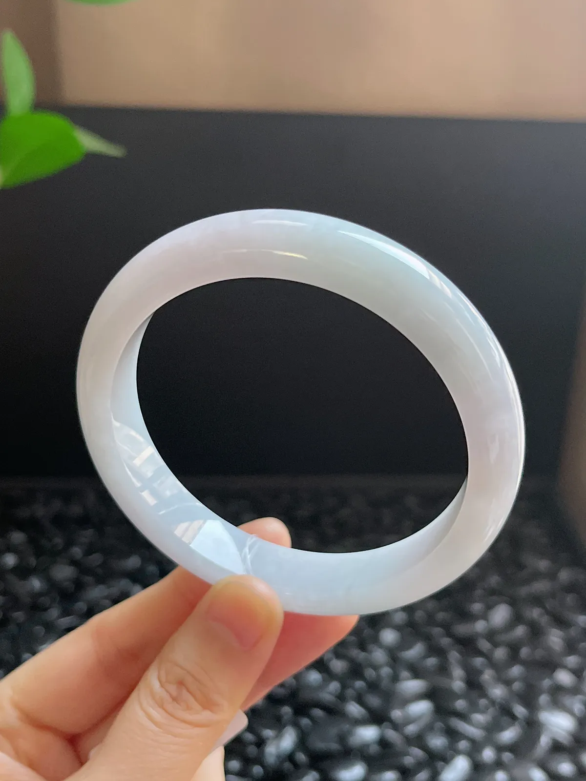 正圈60.7圈口，翡翠手镯