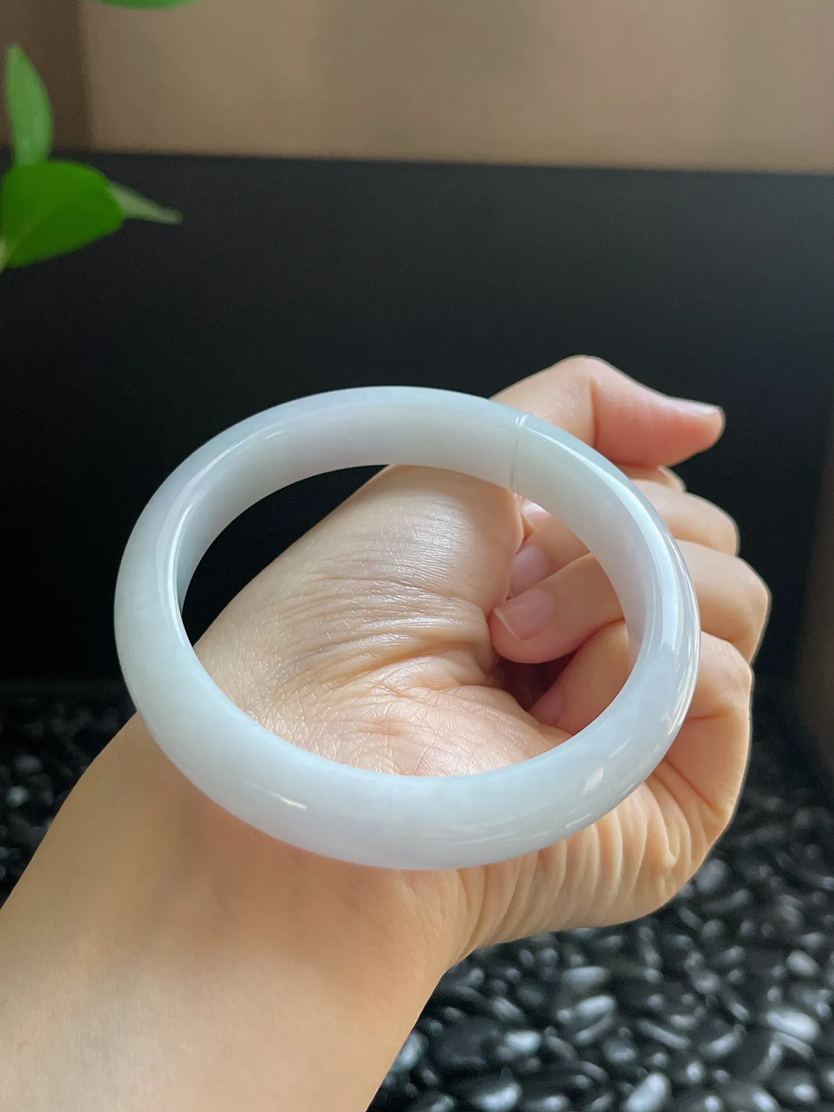 正圈60.7圈口，翡翠手镯