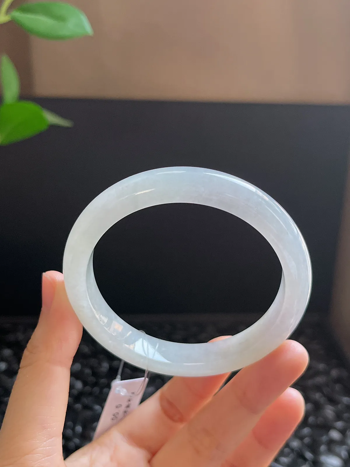 正圈55.5圈口，翡翠手镯