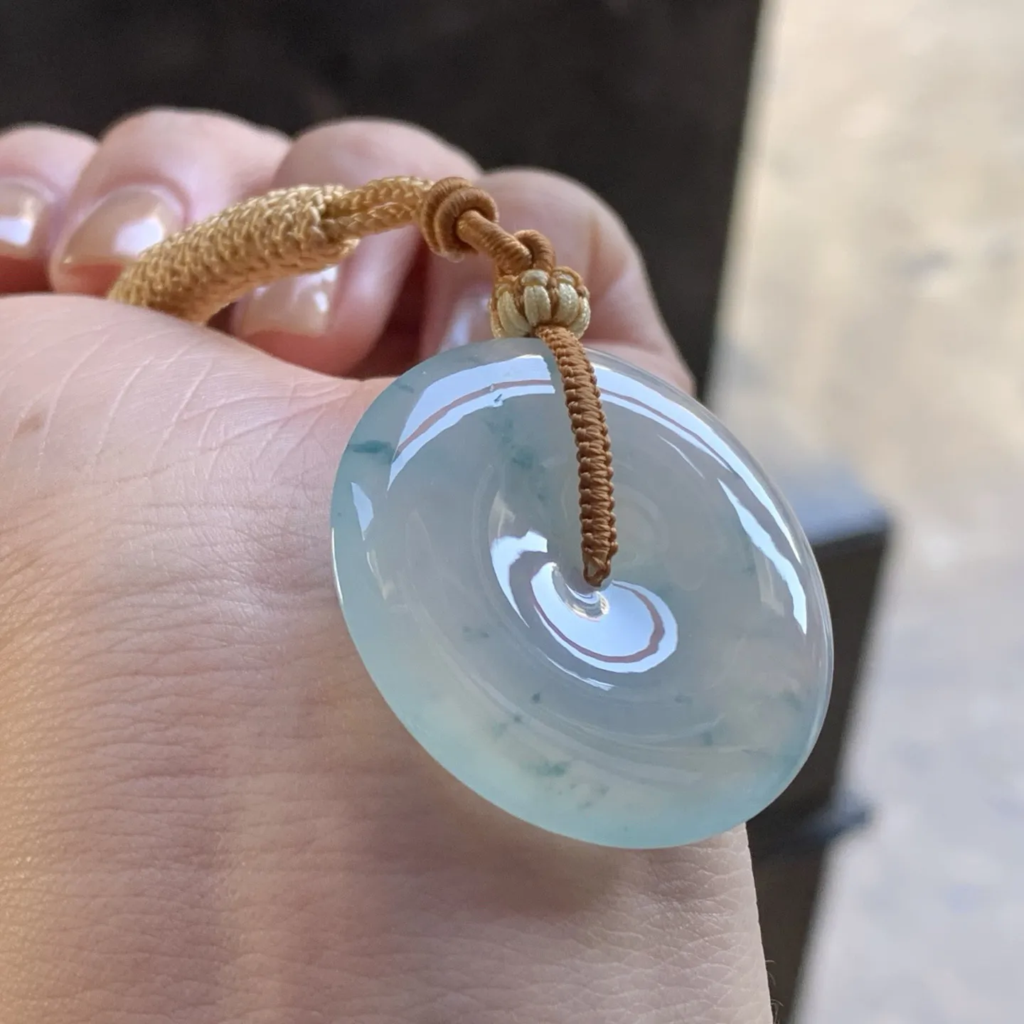 冰飘花平安扣
平安顺遂～