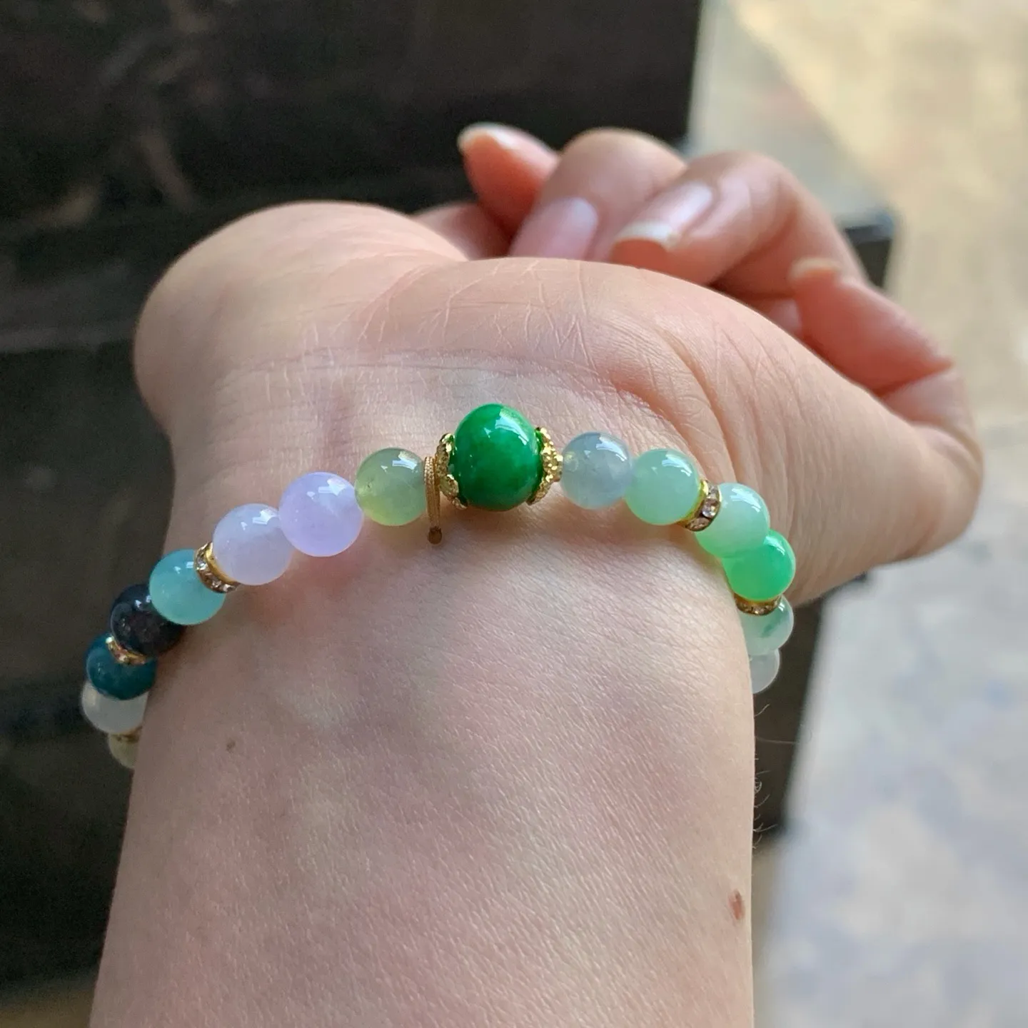 多彩手串^_^鲜艳 浓郁 起光