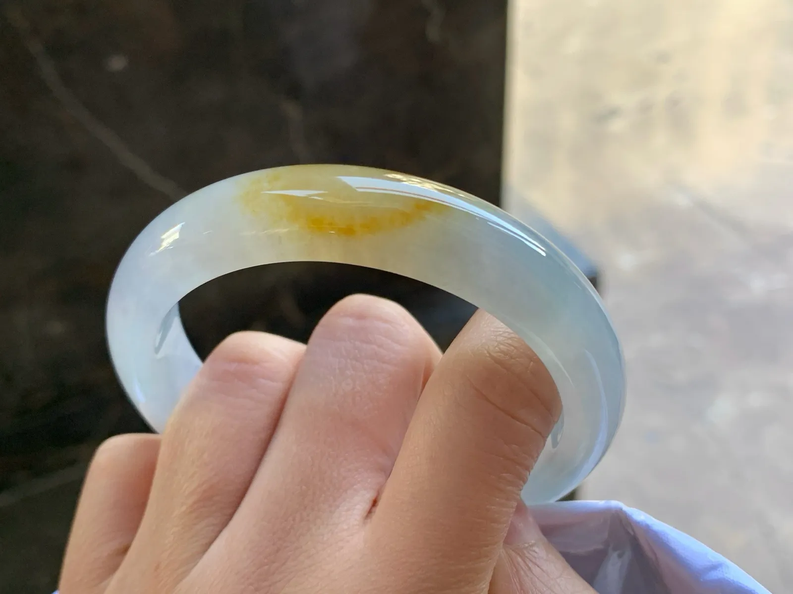 57.5-12.8-8

冰黄手镯^_^清新冰透