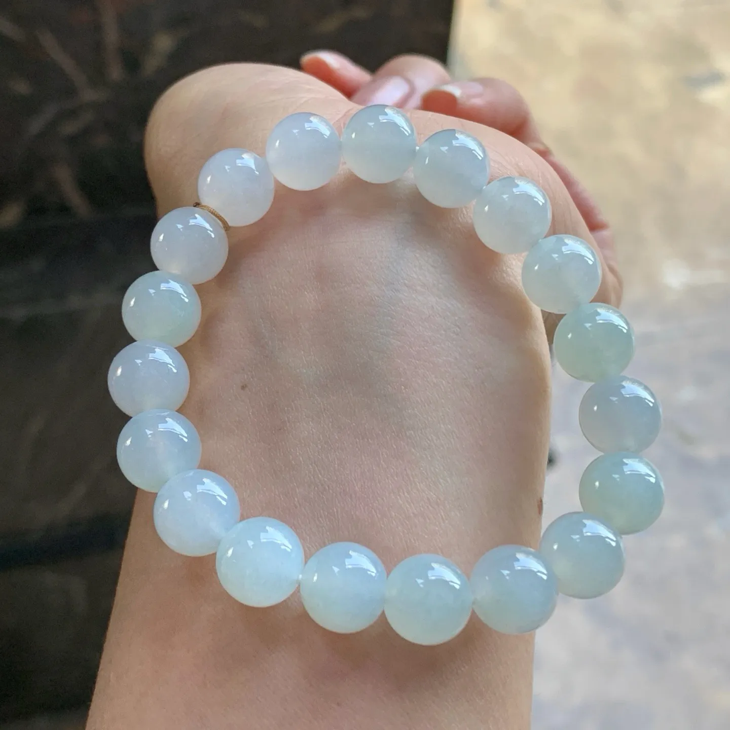 糯种手串^_^清新 水润