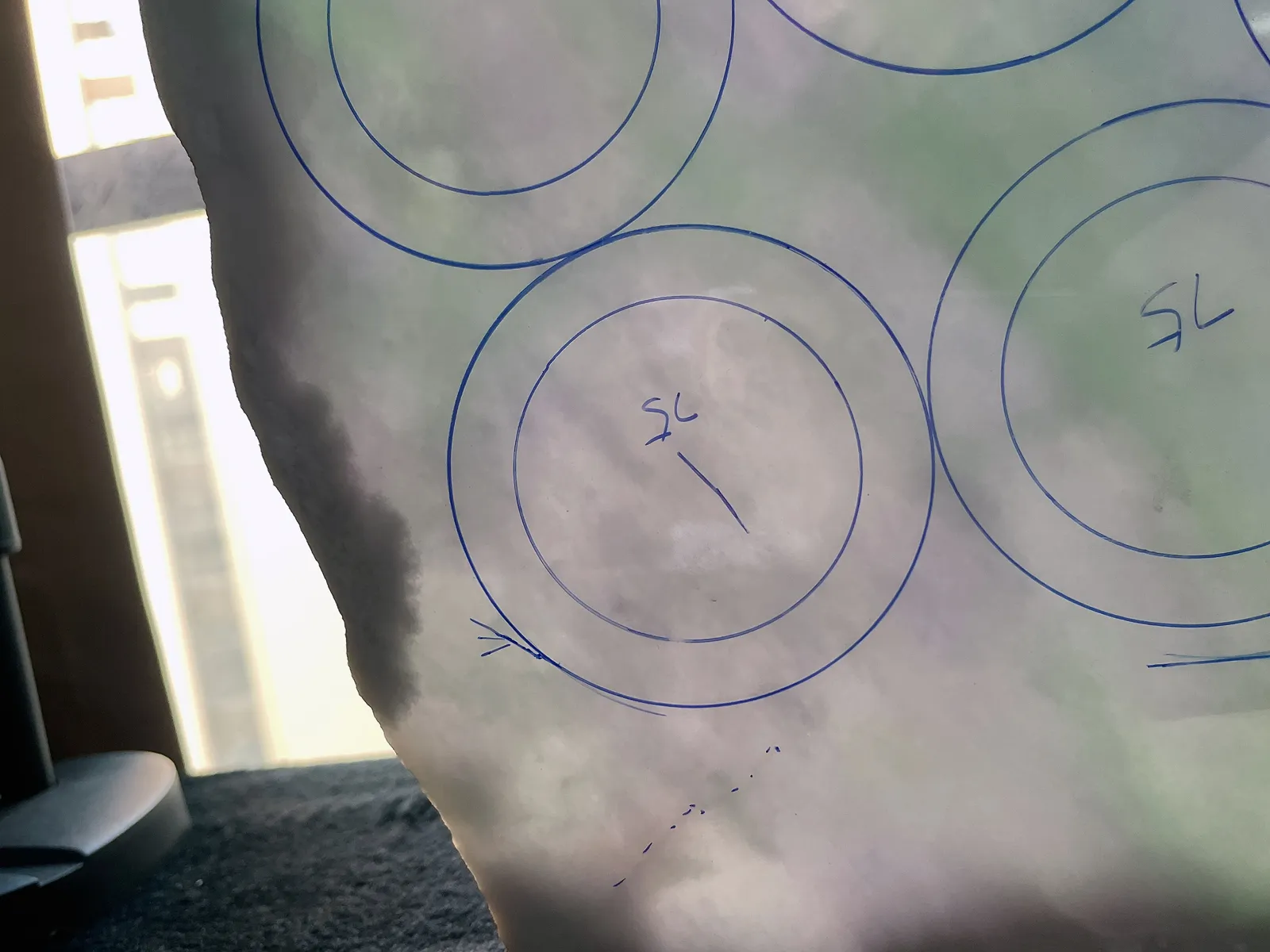 翡翠板料，⭕️正圈最大做59，圆条最大做55