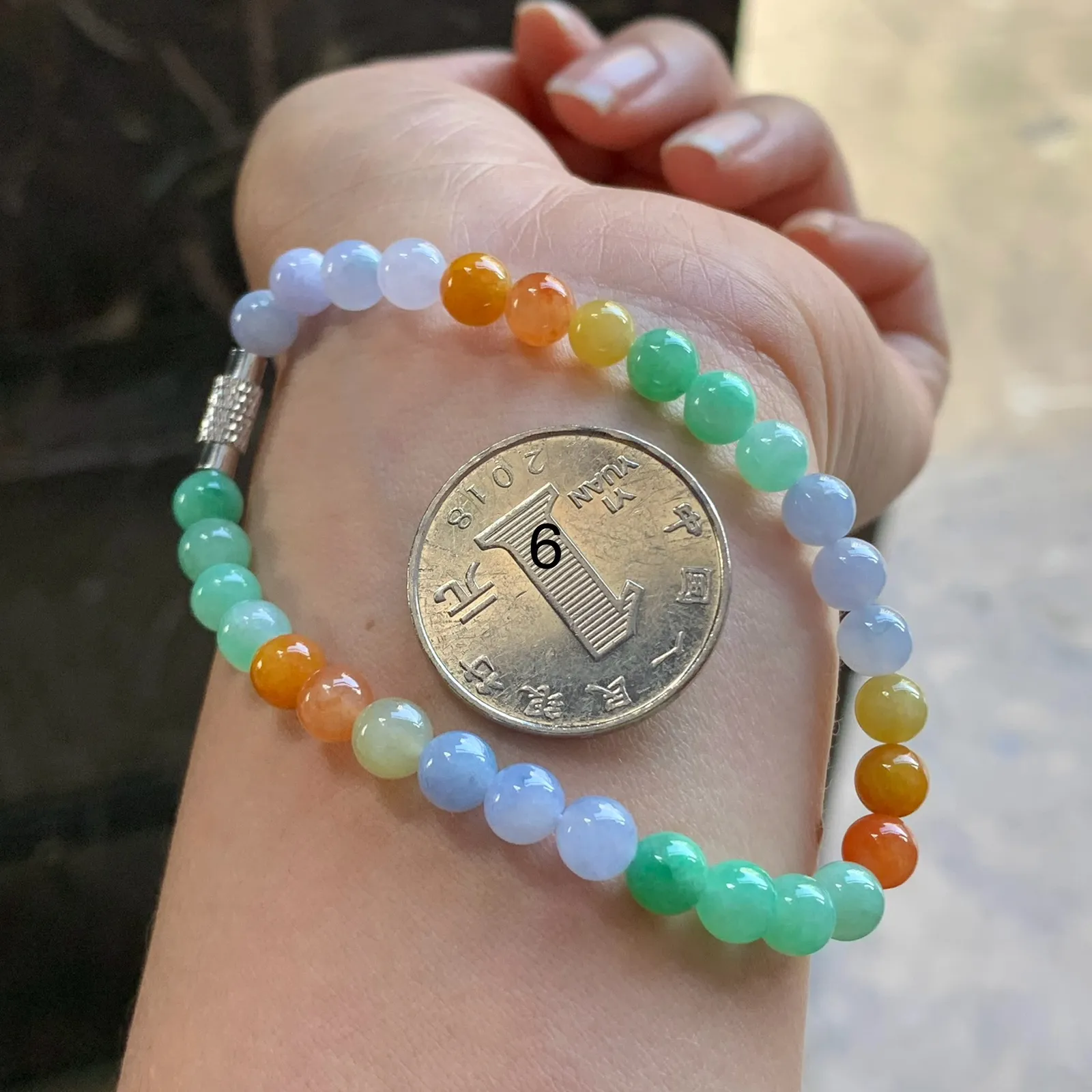 彩色手串^_^鲜艳 浓郁 起光