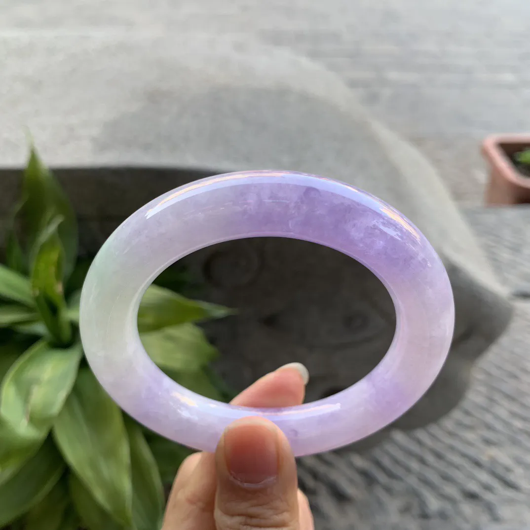 圈口56.5-12.5 【冰春彩圆条手镯】圆条56 57可戴