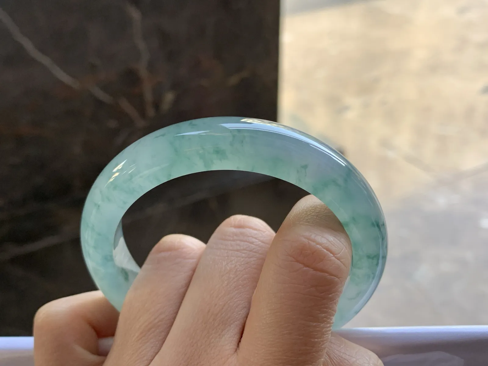 56-12.2-8.5

蓝花手镯^_^飘花灵韵 清新冰透