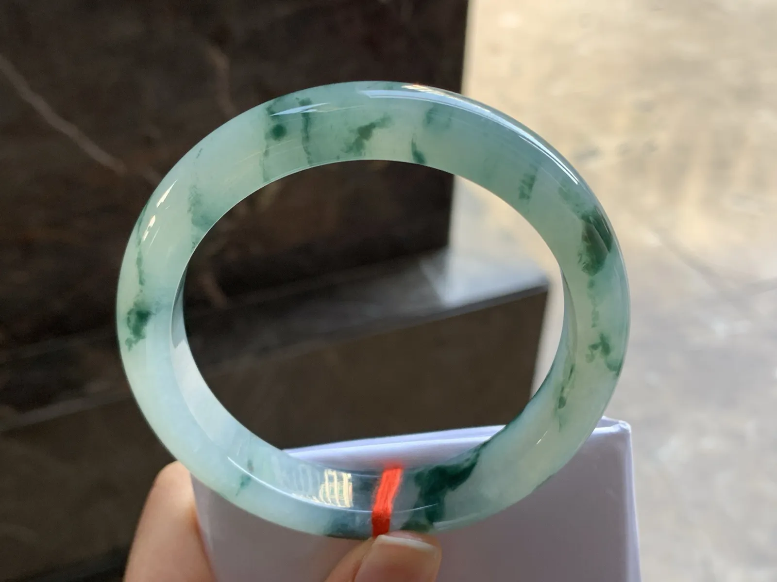 59.5-11.5-8

蓝花手镯^_^飘花浓郁 大圈