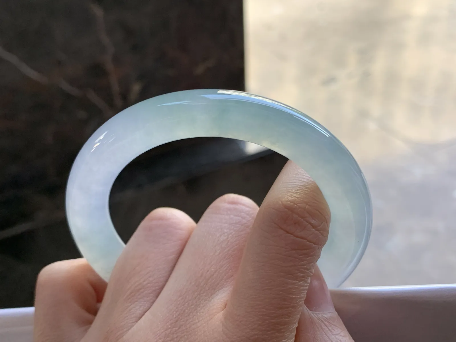 56-10.4

冰种圆条手镯^_^冰透 清新