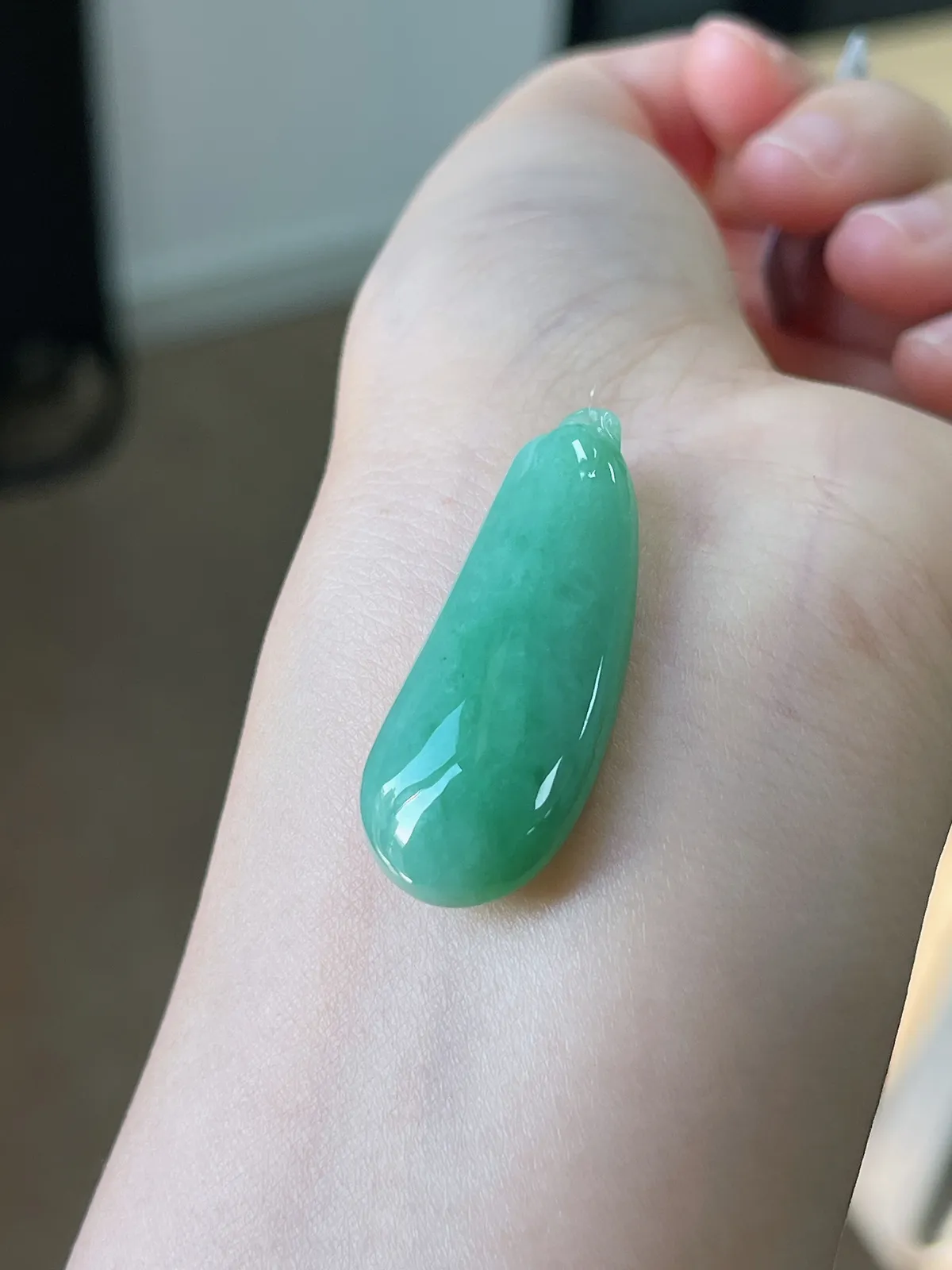 翡翠糯化种浅绿色福瓜