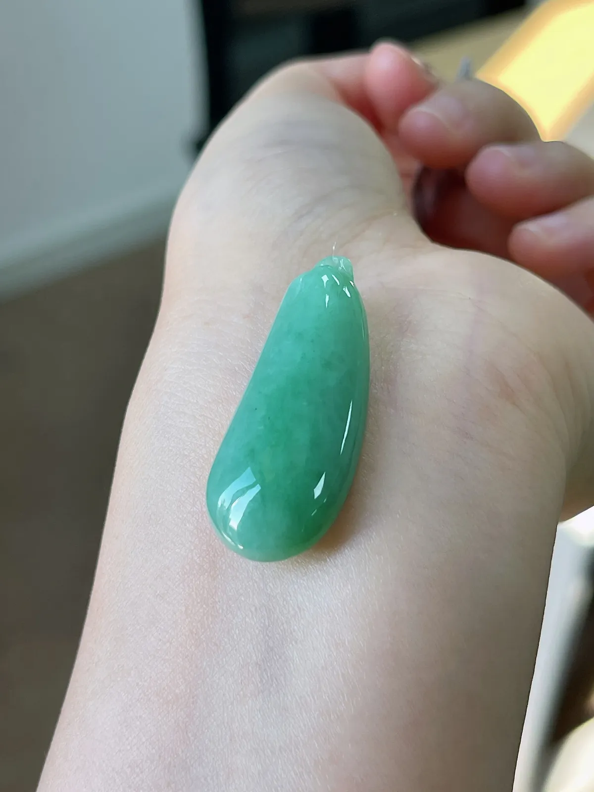 翡翠糯化种浅绿色福瓜