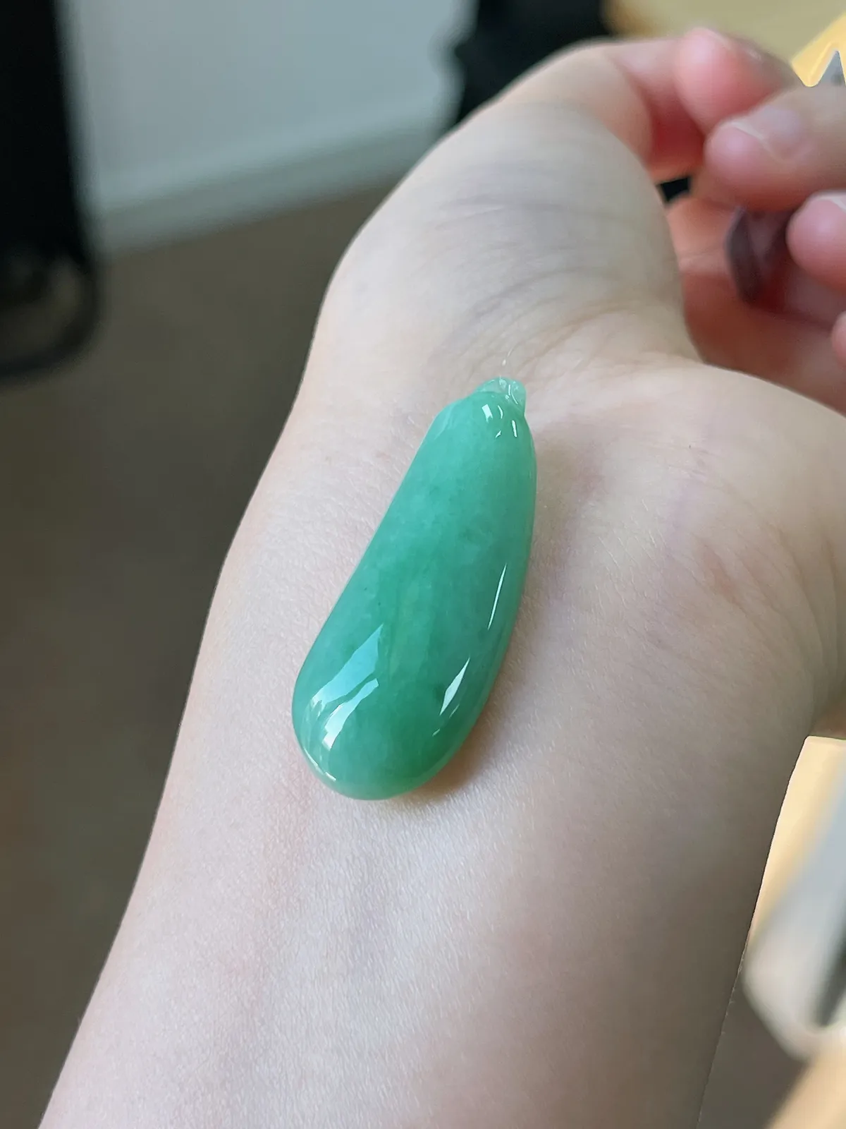 翡翠糯化种浅绿色福瓜