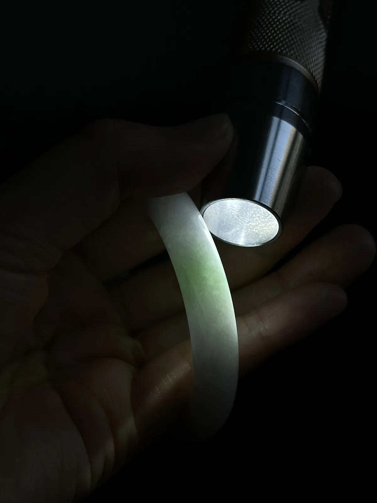 正圈52.7圈口，翡翠手镯