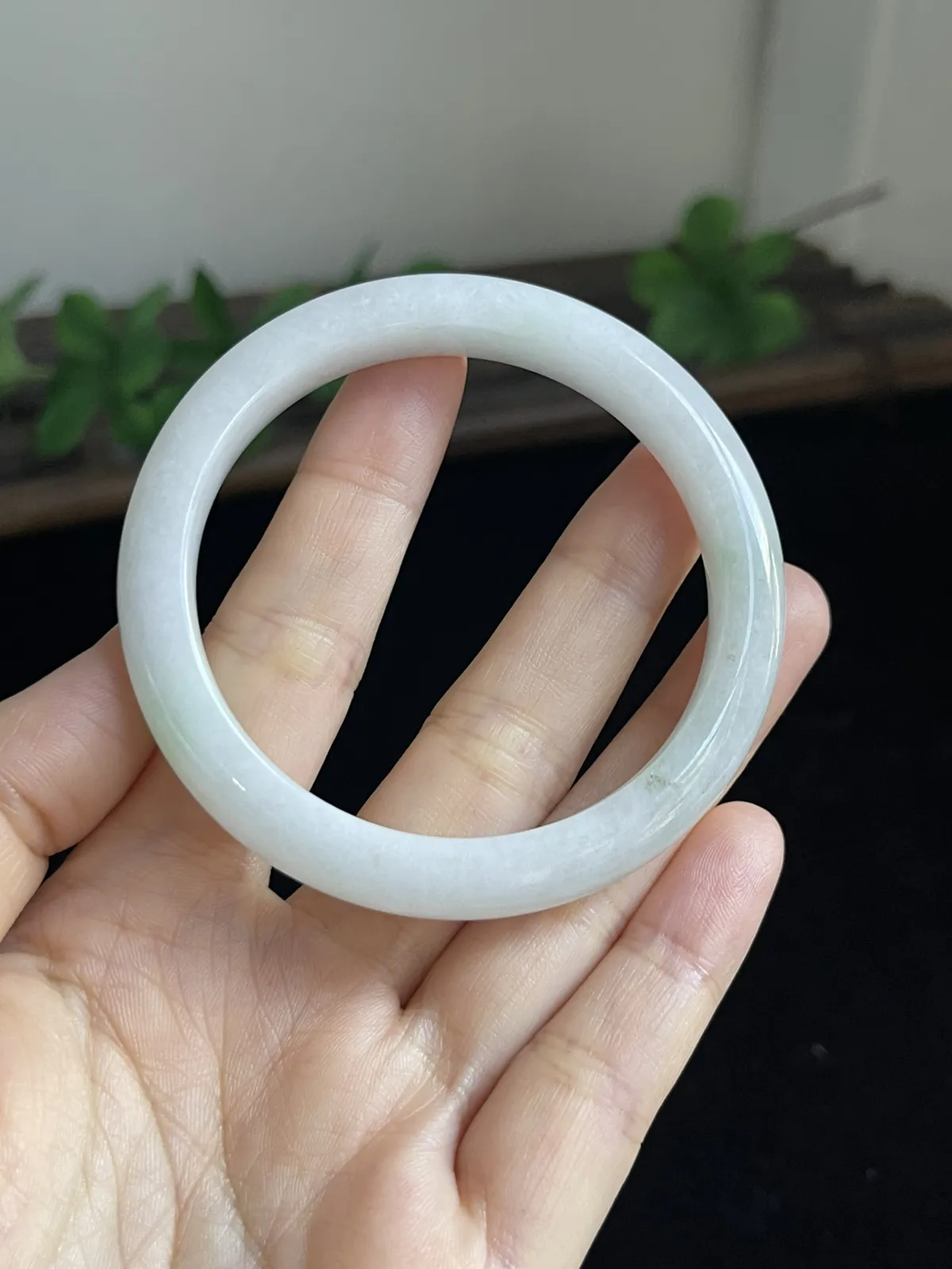 正圈52.7圈口，翡翠手镯