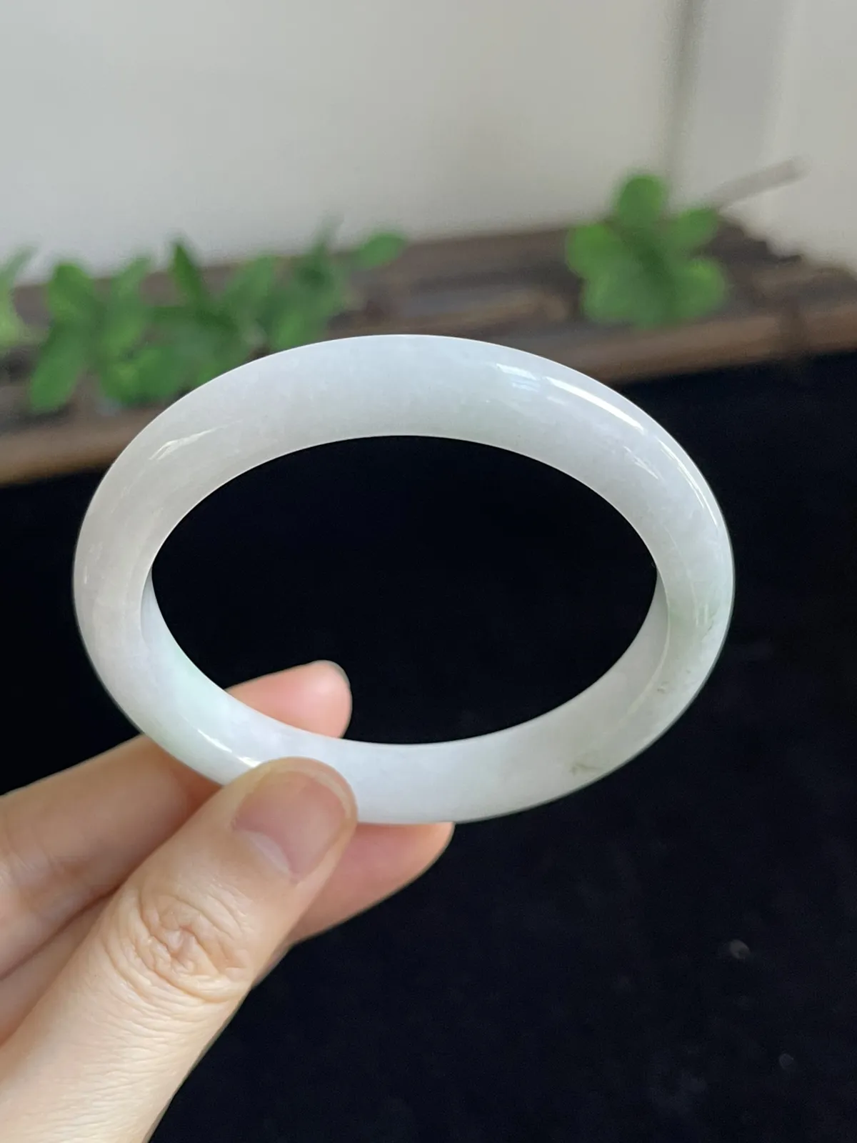 正圈52.7圈口，翡翠手镯