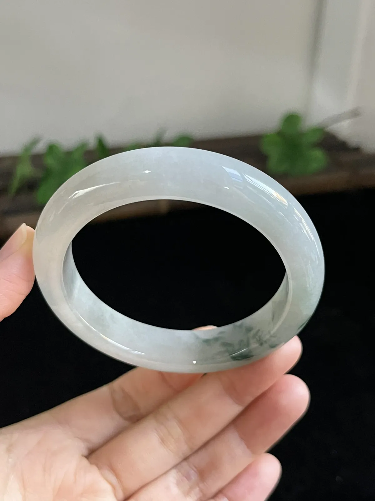 正圈54.5圈口，翡翠手镯