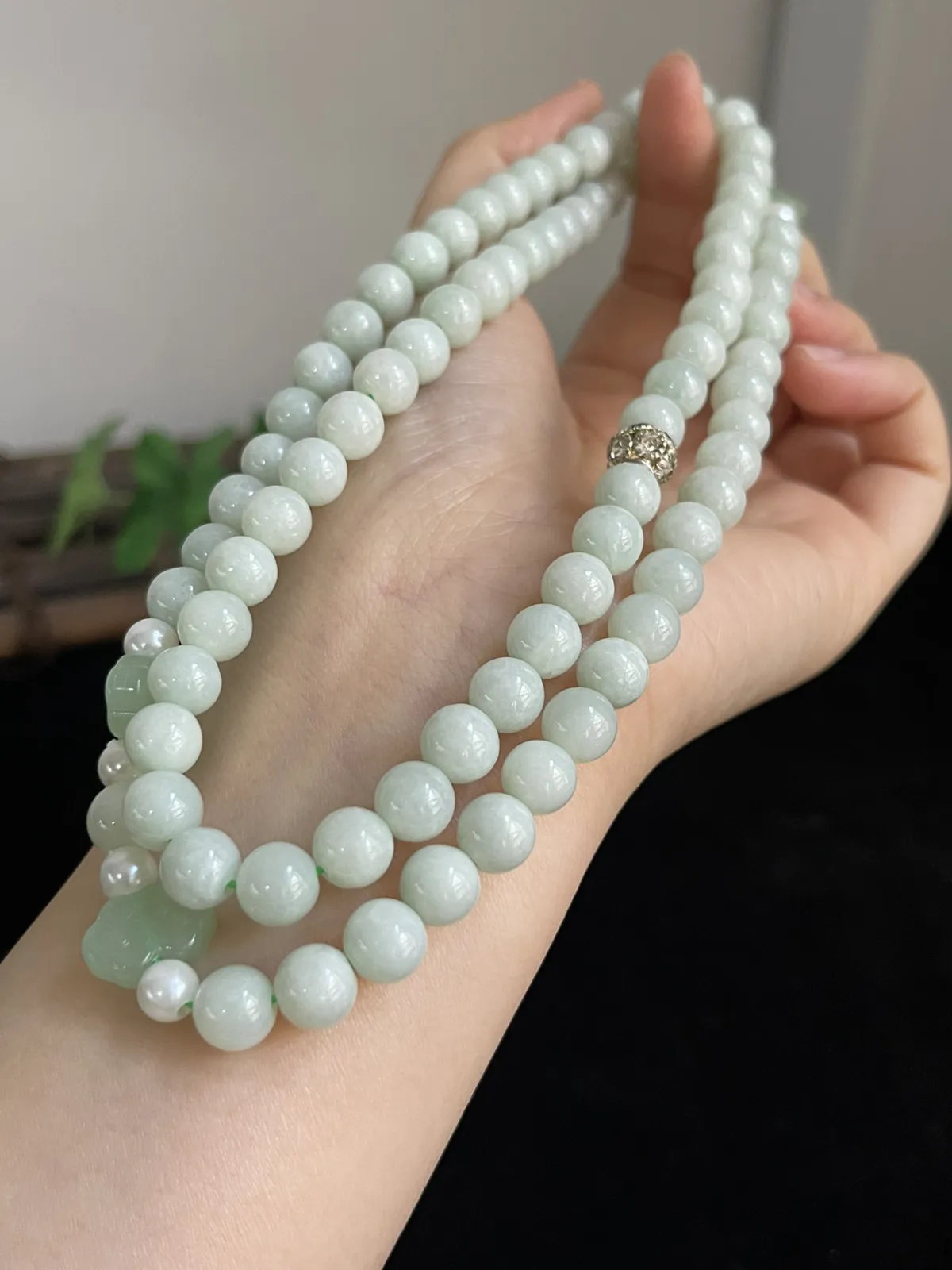 翡翠项链，配石未测