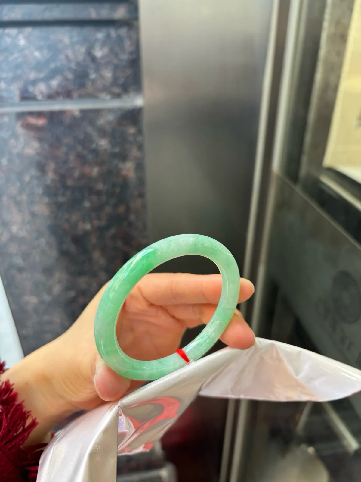 甜绿圆条，完美
53.2-7.3-8.3