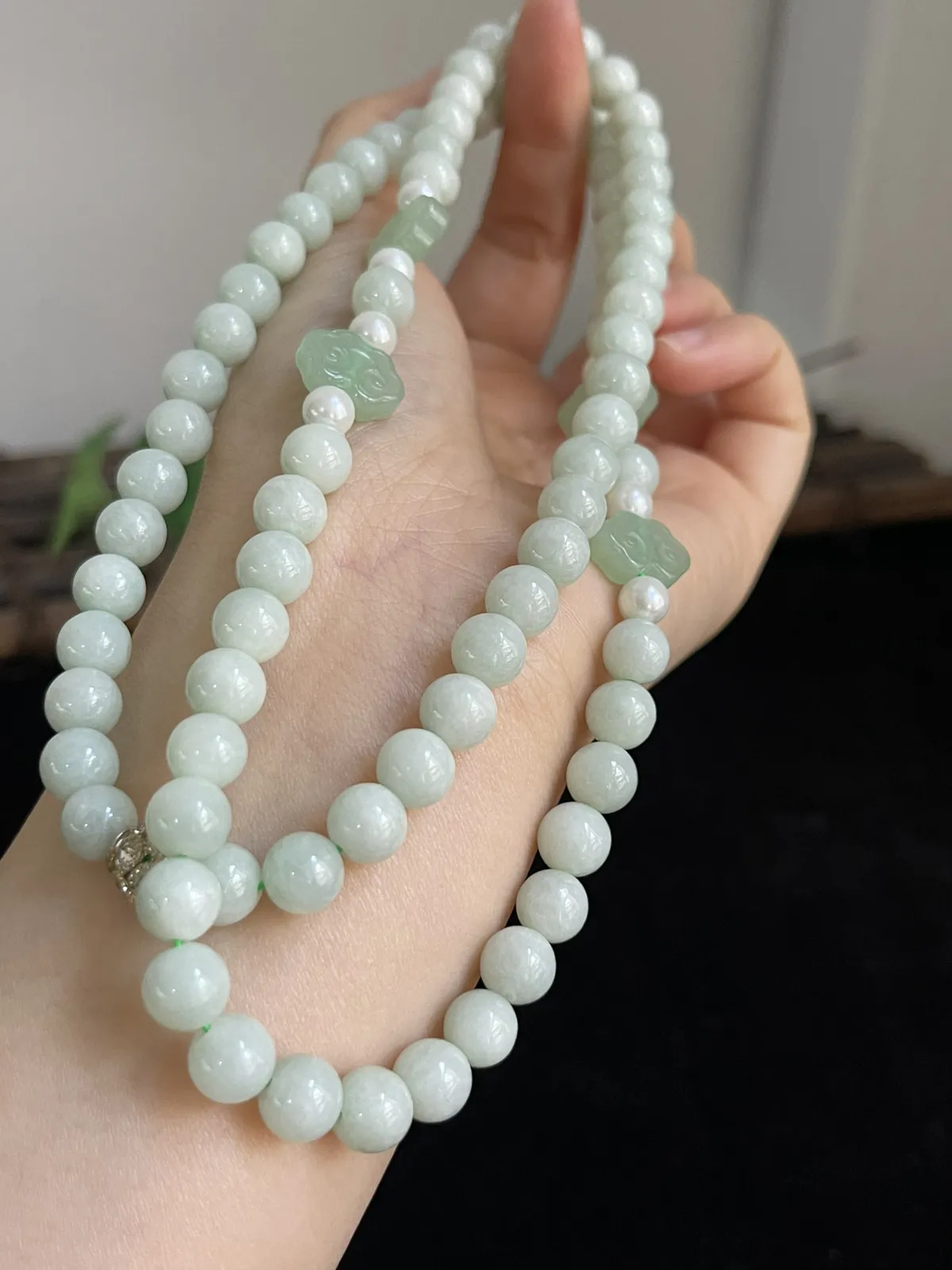 翡翠项链，配石未测