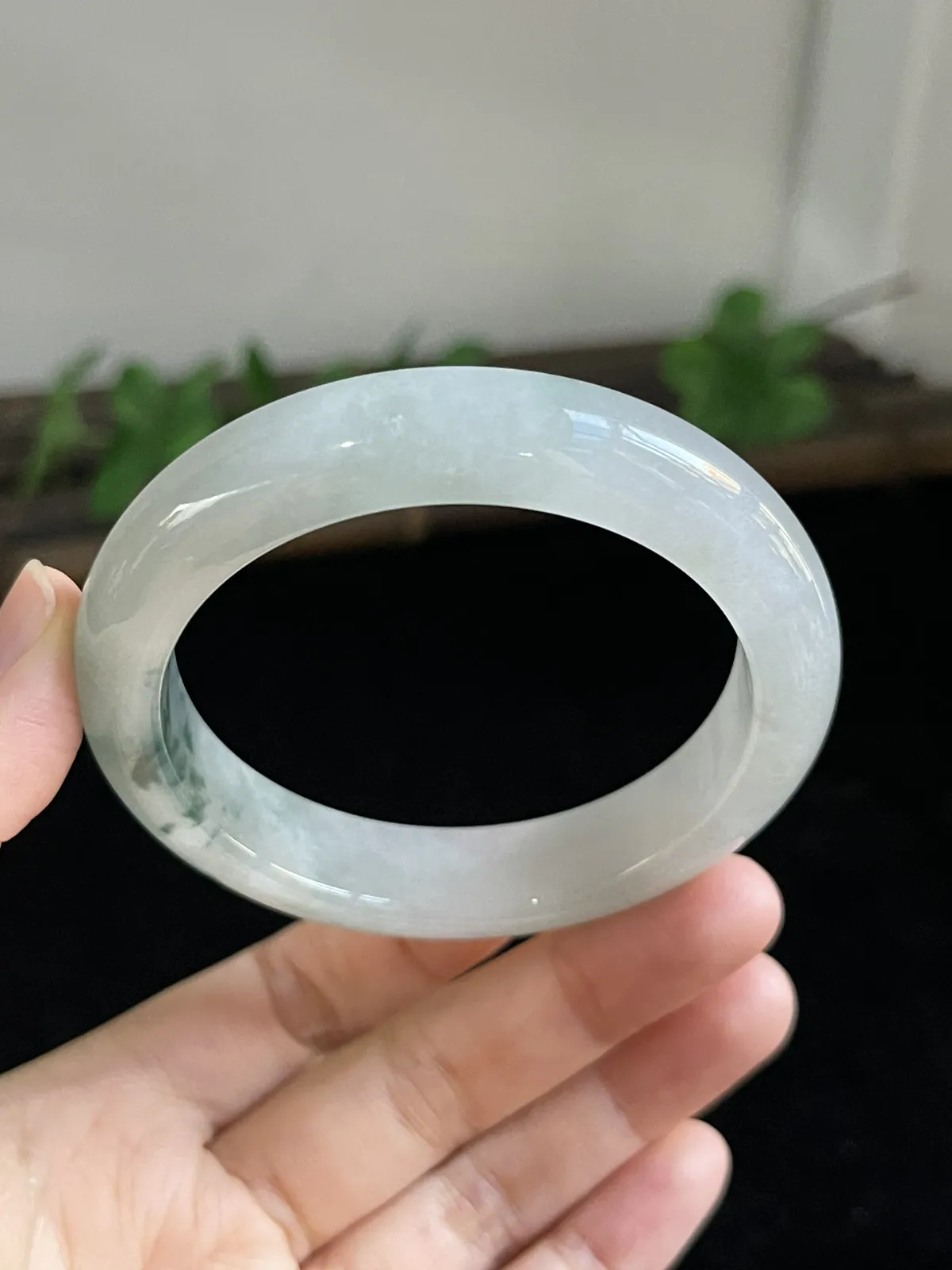 正圈54.5圈口，翡翠手镯