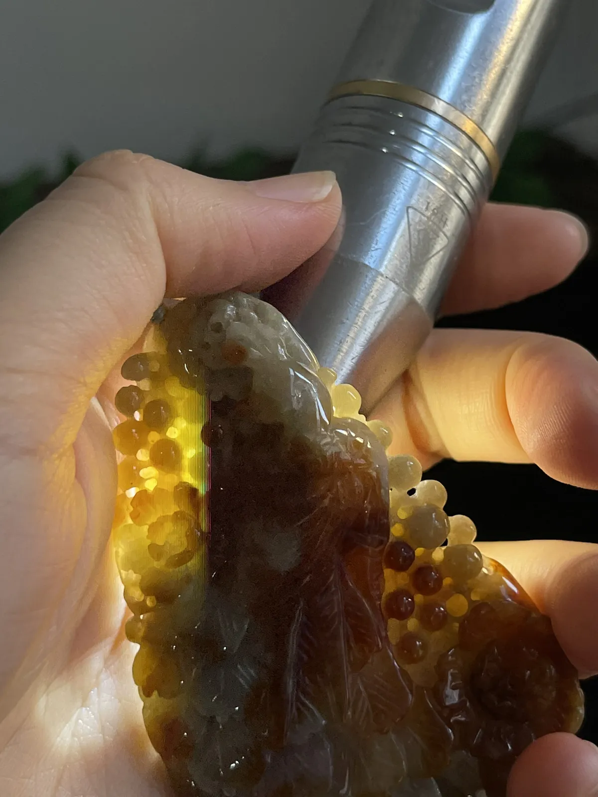 翡翠龙/凤，配珠未测