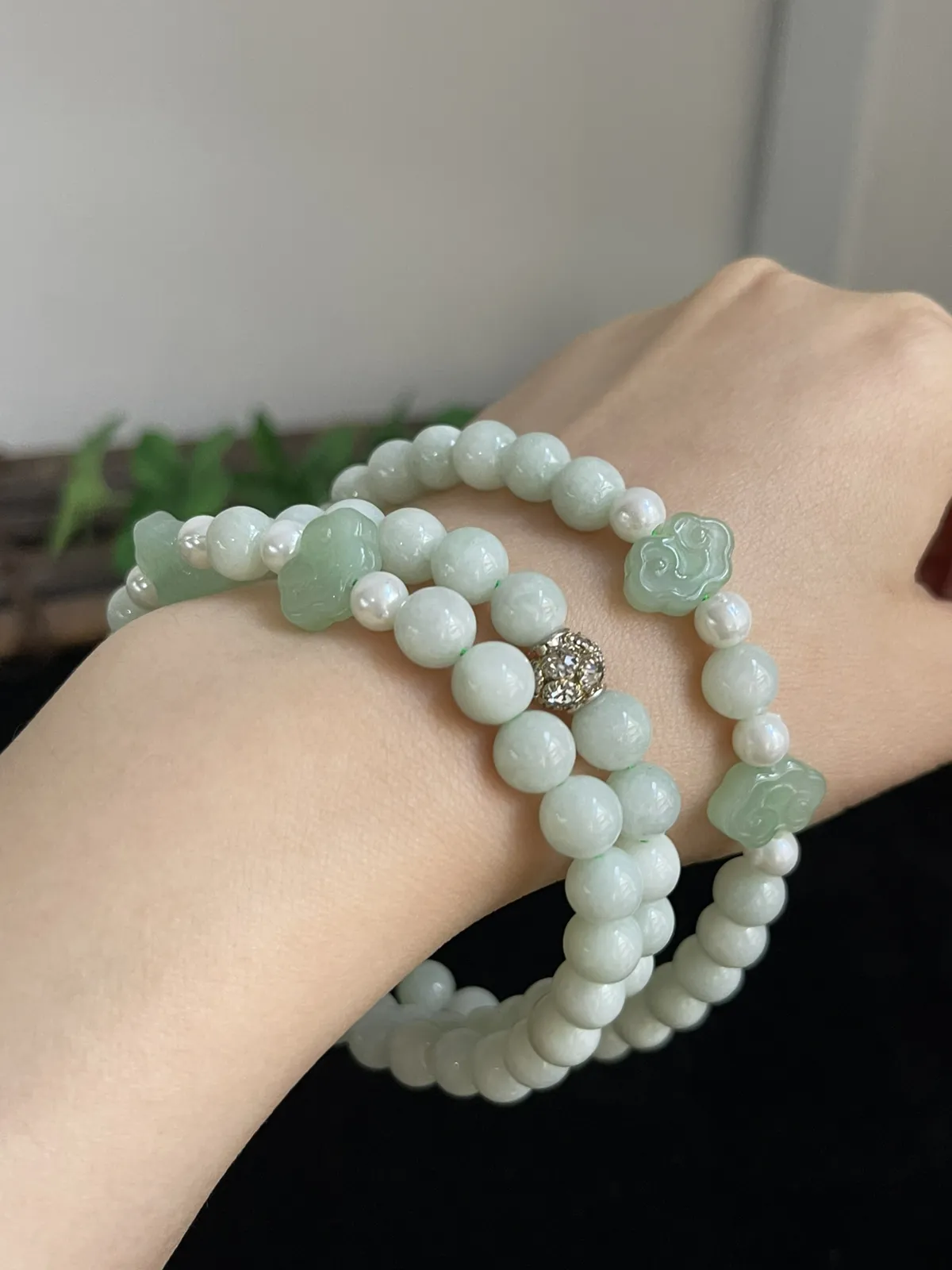 翡翠项链，配石未测