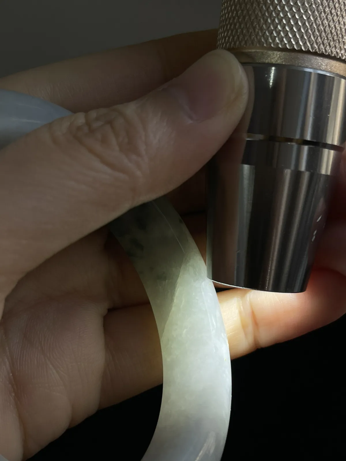 正圈54.5圈口，翡翠手镯