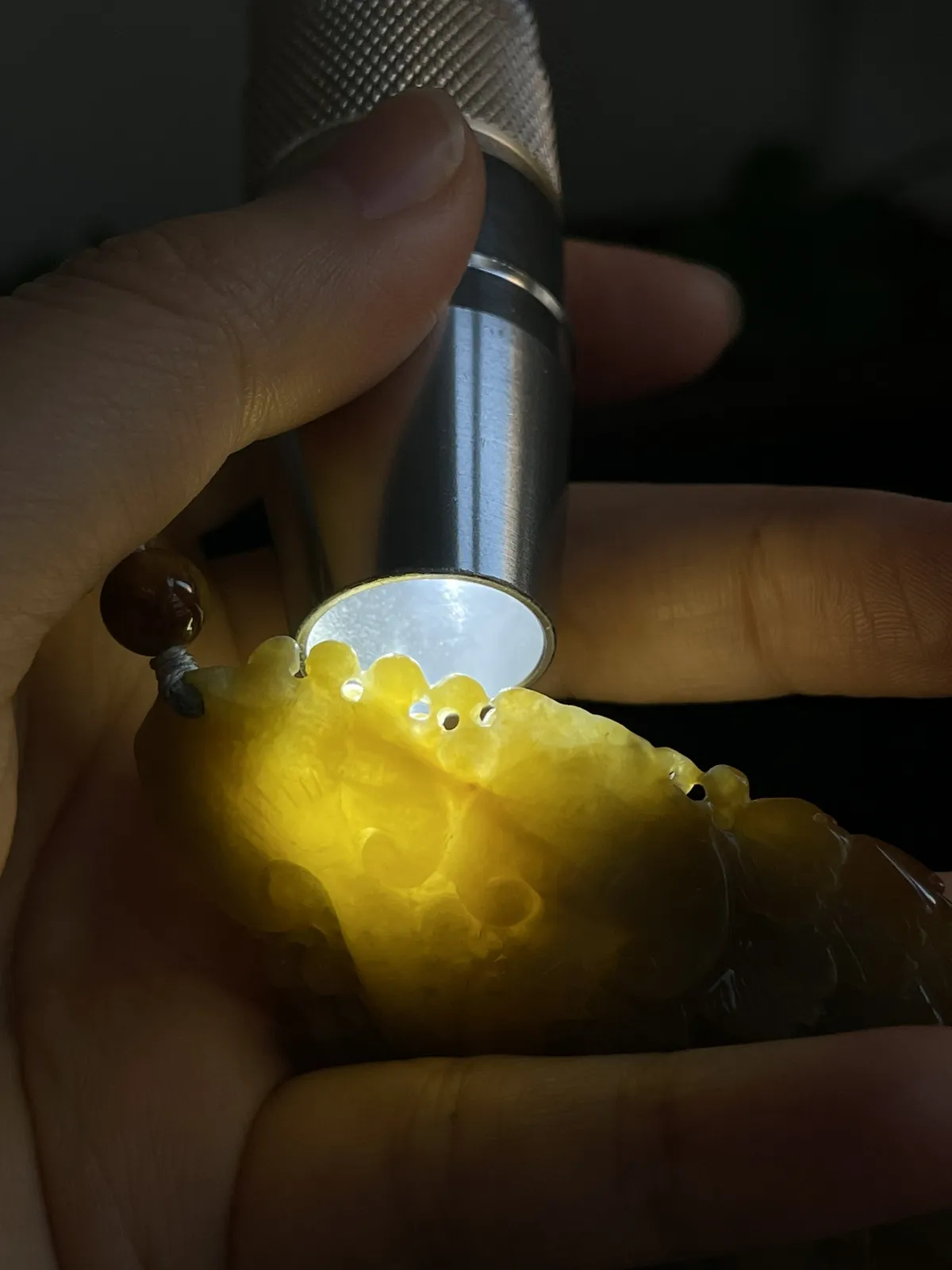 翡翠龙/凤，配珠未测