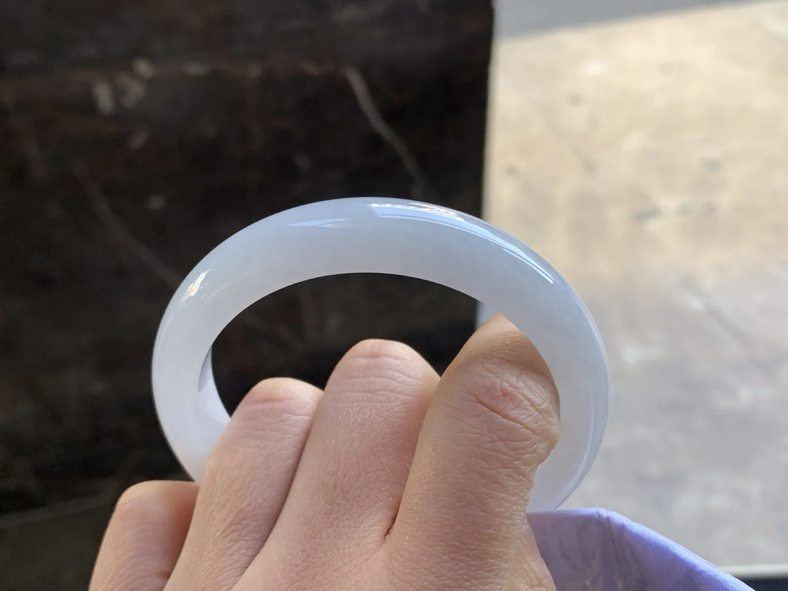 55.5-11.9-8.1

淡紫手镯^_^清新 细腻