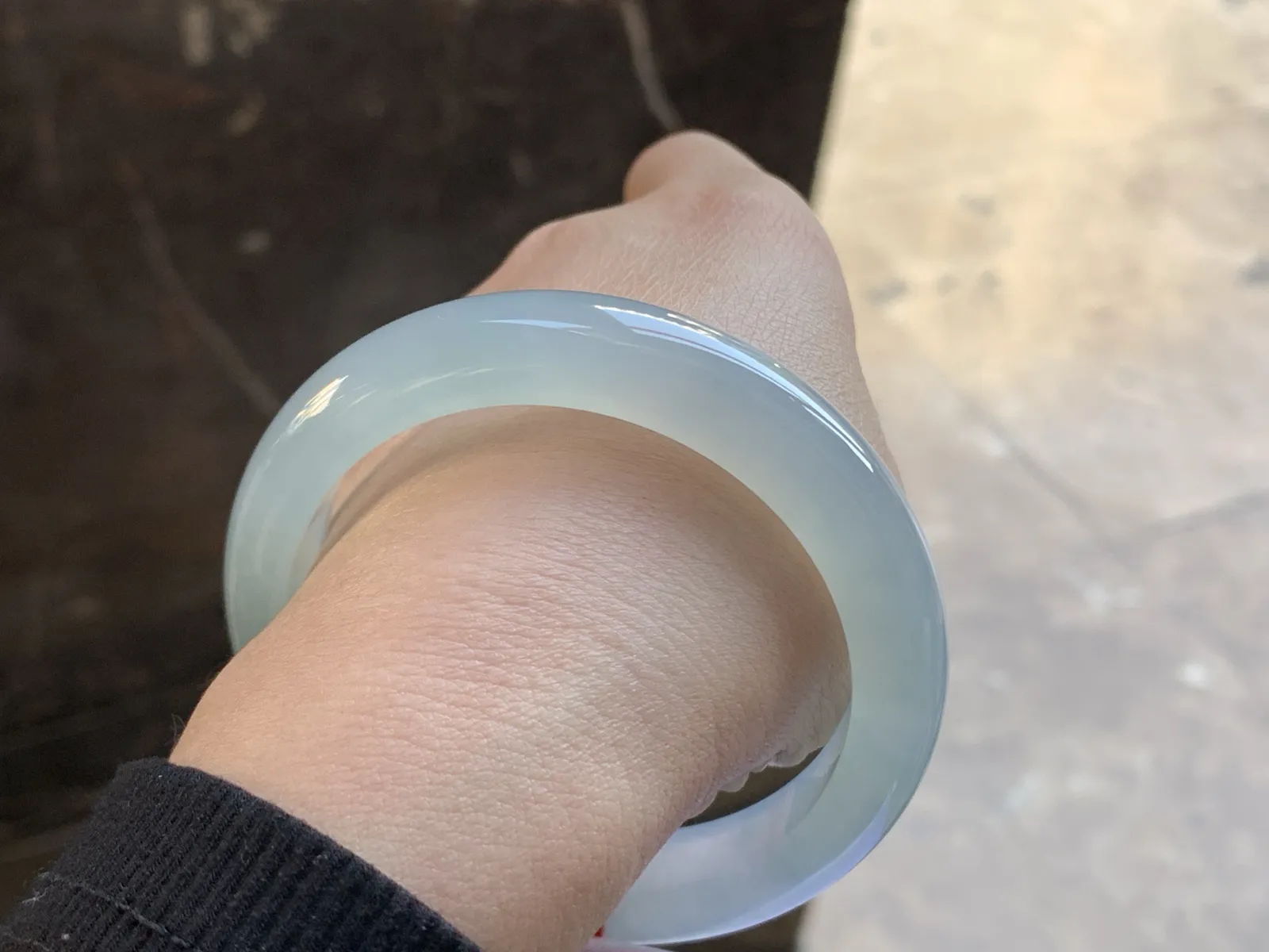 56-12.2-8.7

冰蓝手镯^_^水润冰透