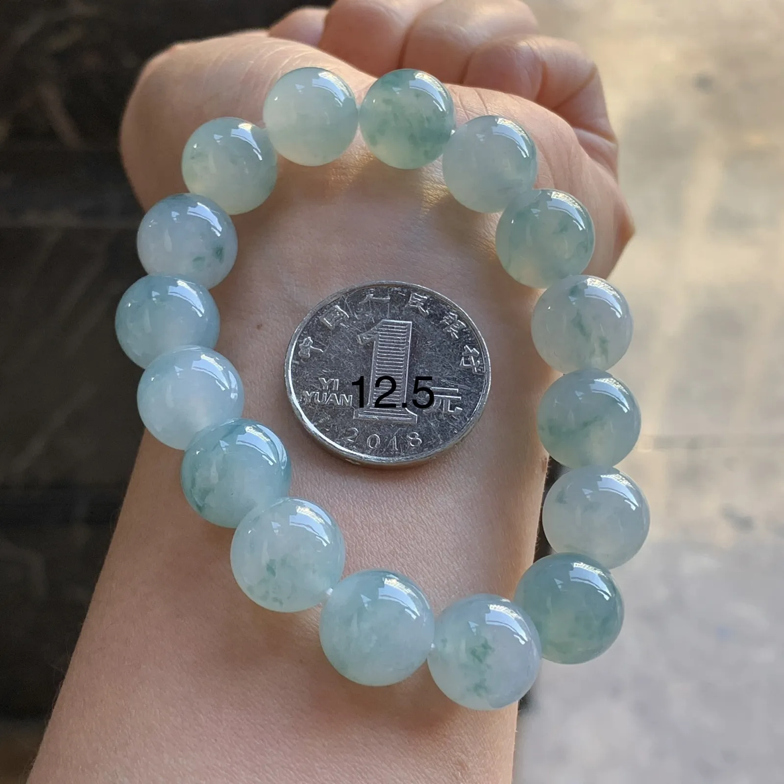 蓝花手串
小清新～