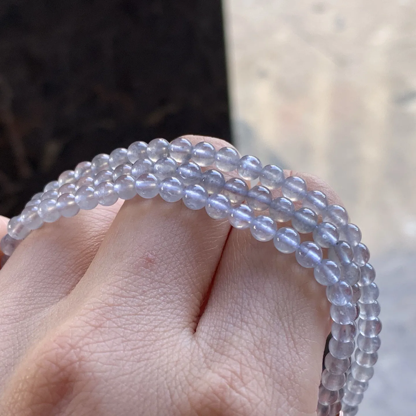 冰乌鸡珠链
特色～