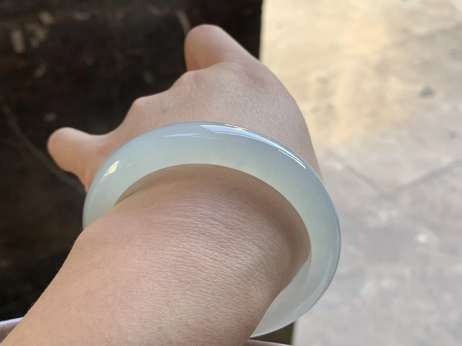 55.5-12.3-8.2

冰种手镯^_^水润 清新