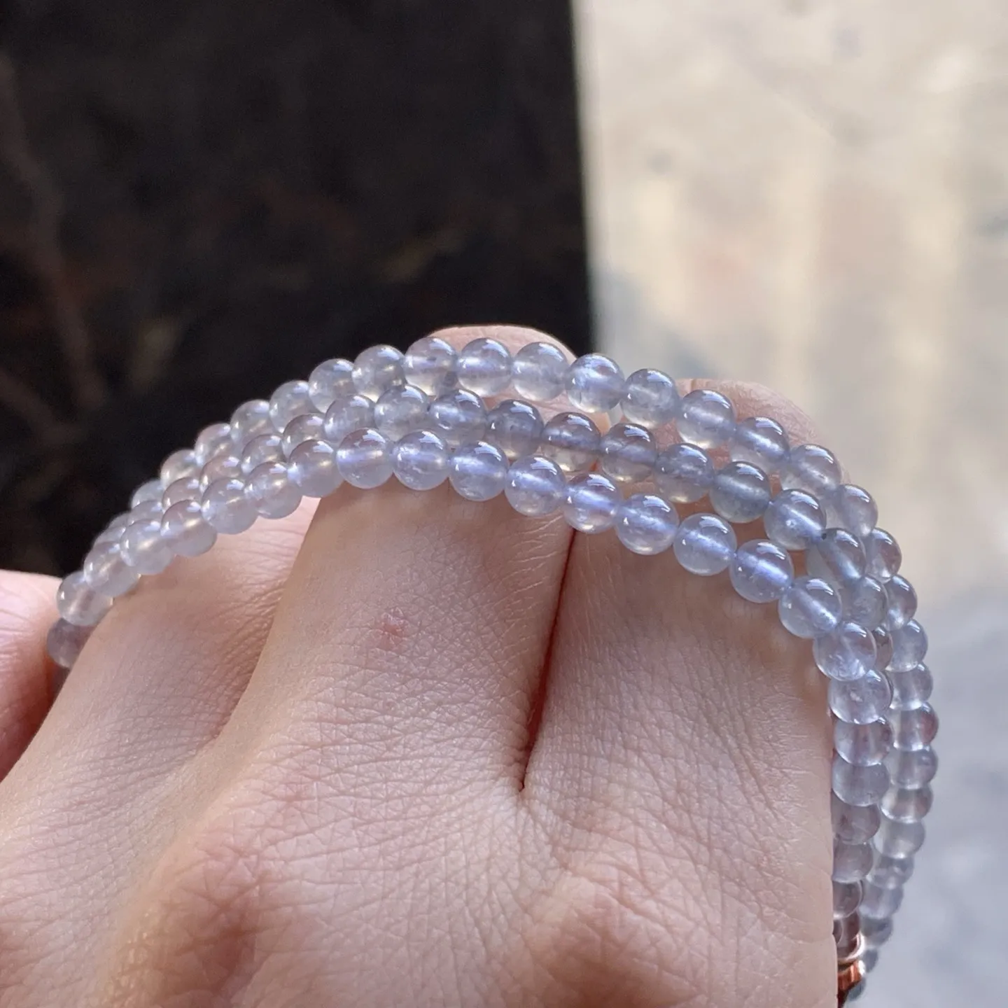 冰乌鸡珠链
特色～