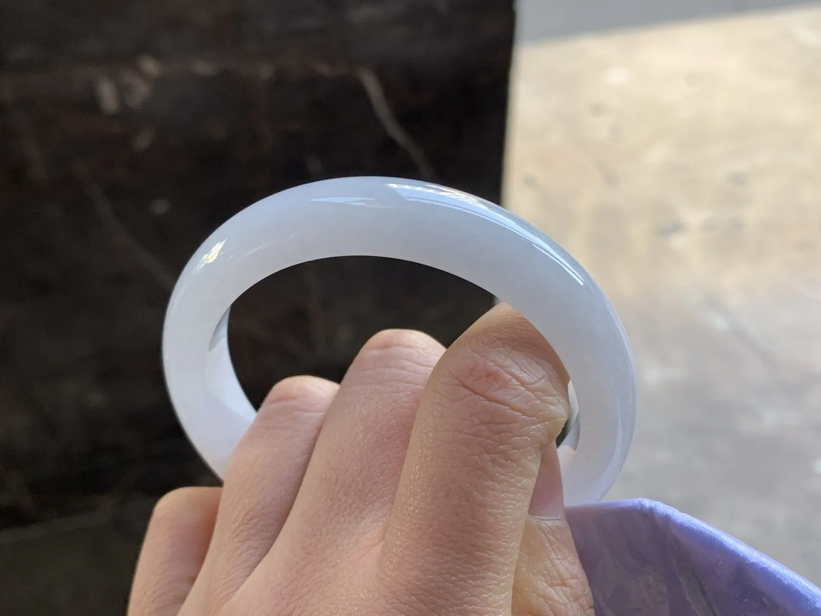 55.5-11.9-8.1

淡紫手镯^_^清新 细腻