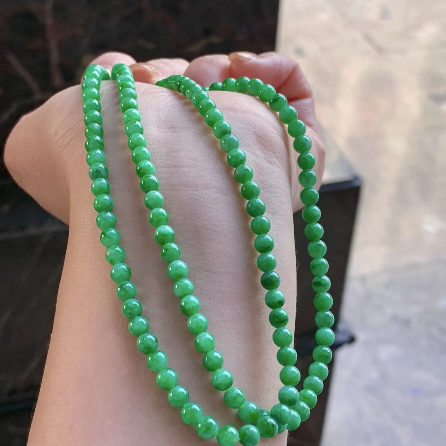 辣绿珠链
色辣大气