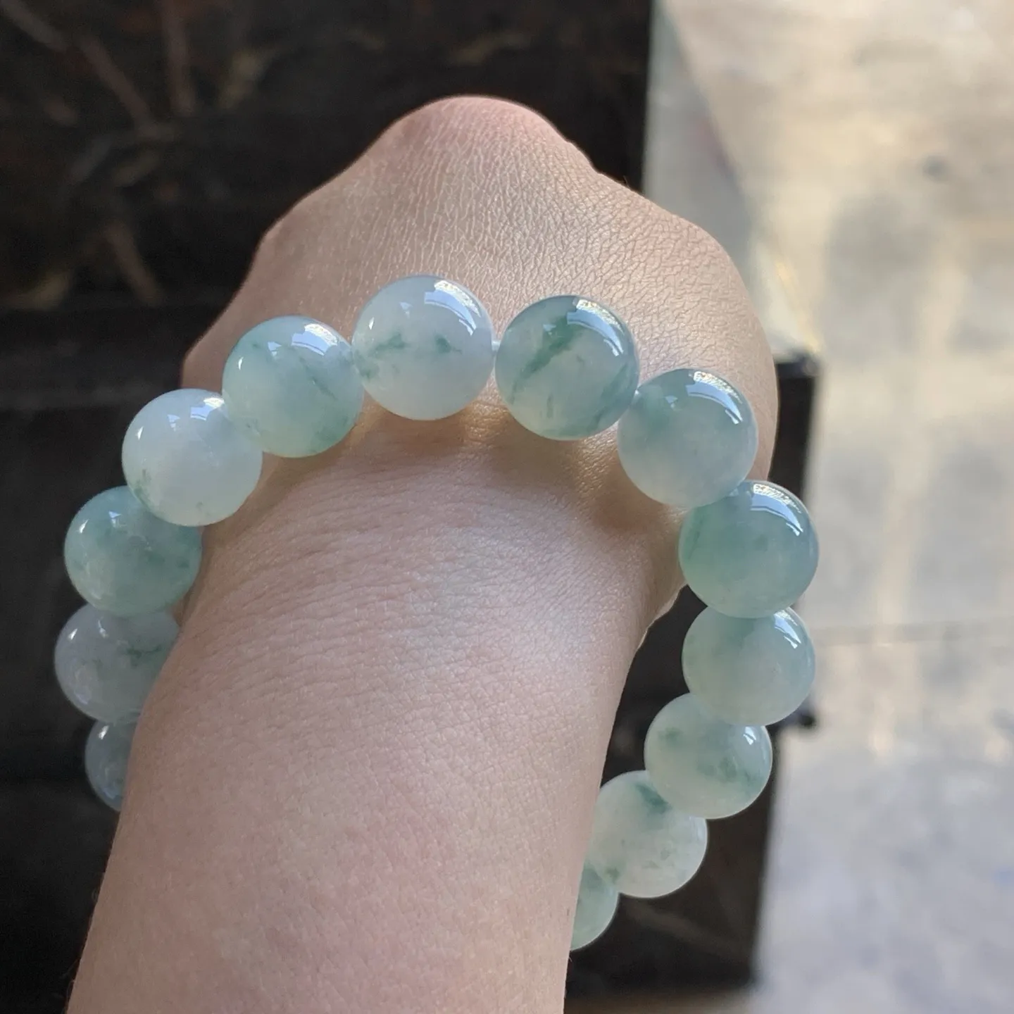 蓝花手串
小清新～