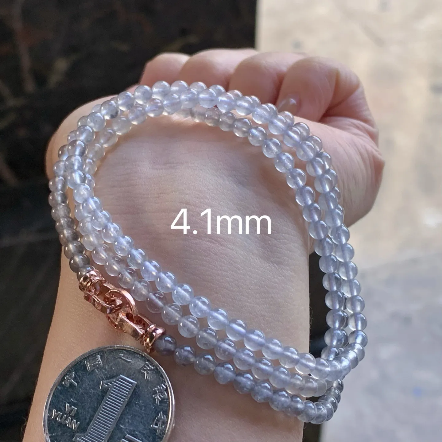 冰乌鸡珠链
特色～