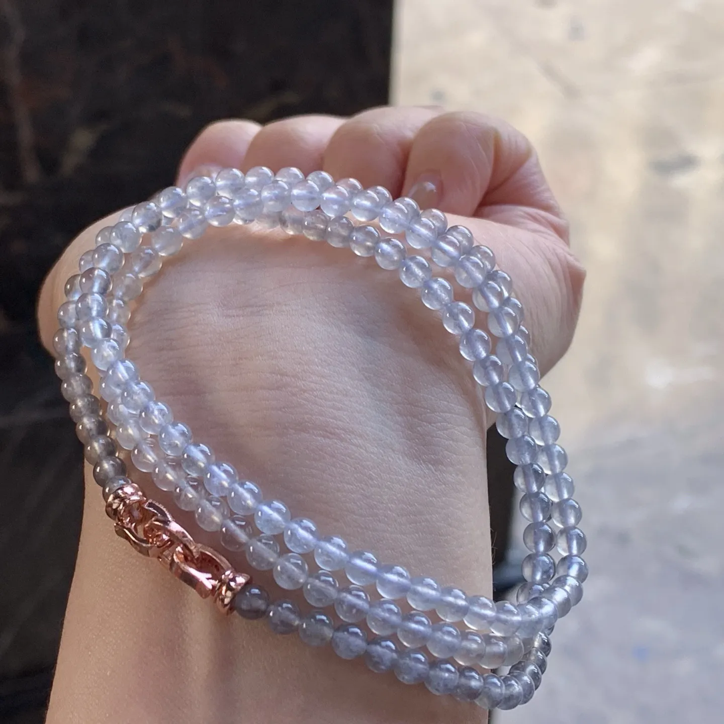 冰乌鸡珠链
特色～