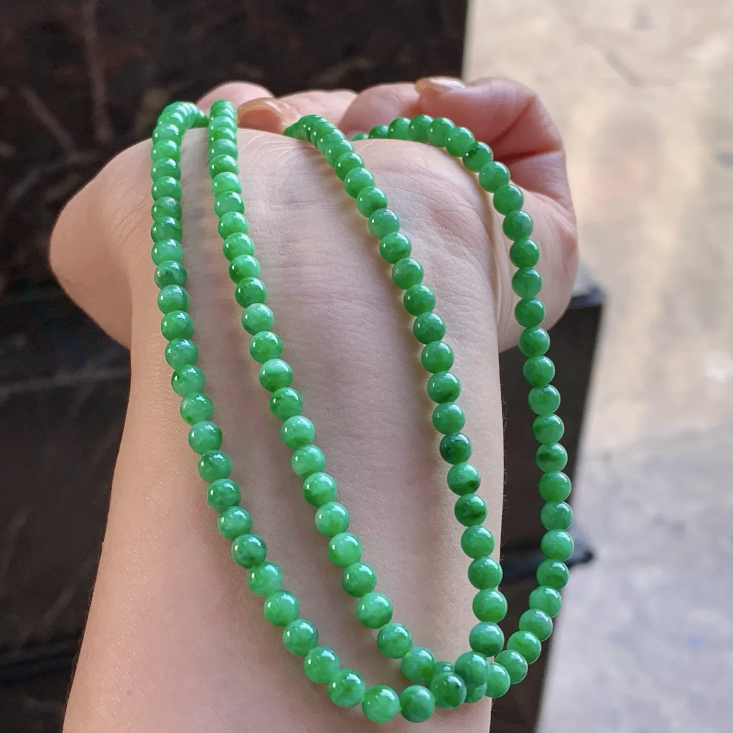 辣绿珠链
色辣大气