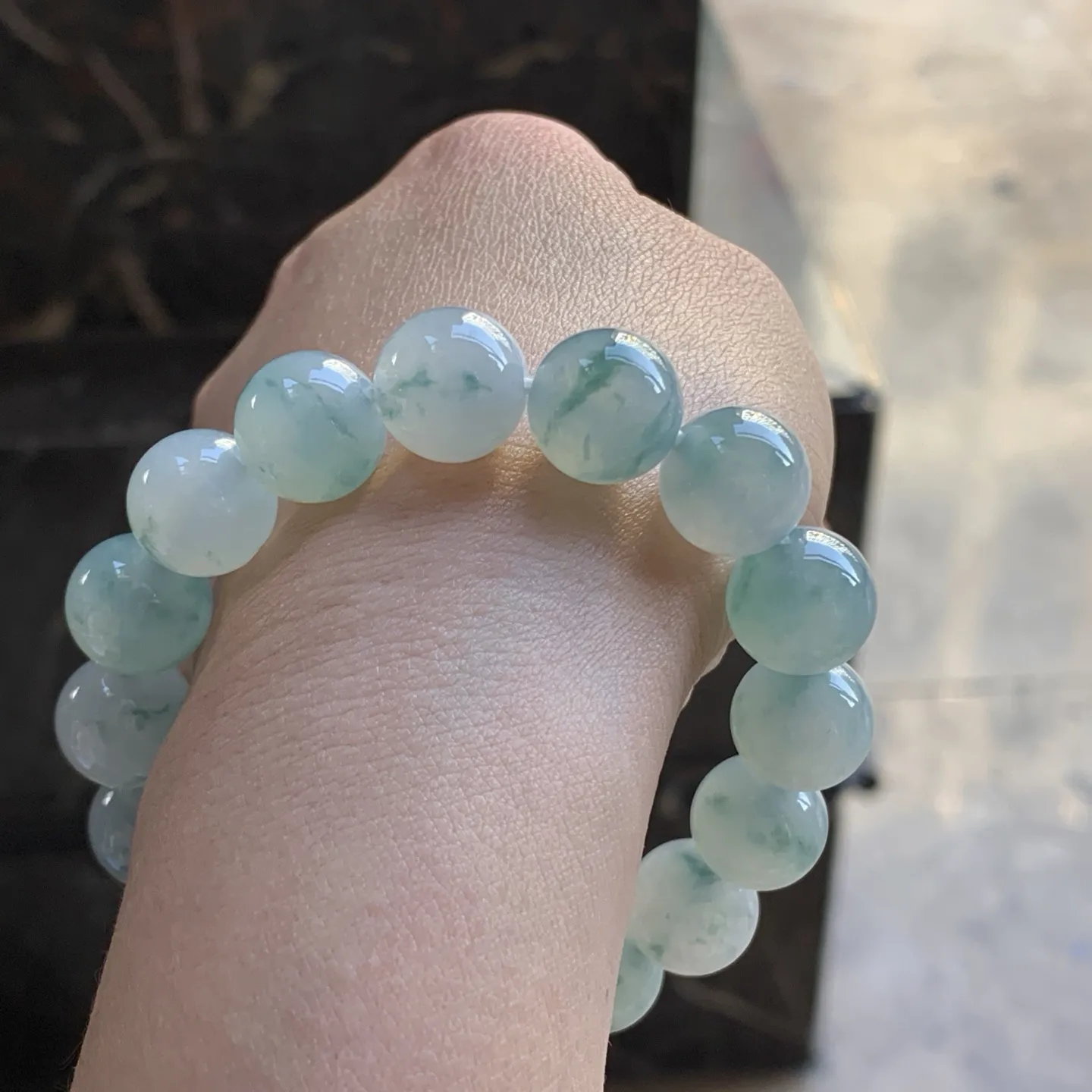 蓝花手串
小清新～