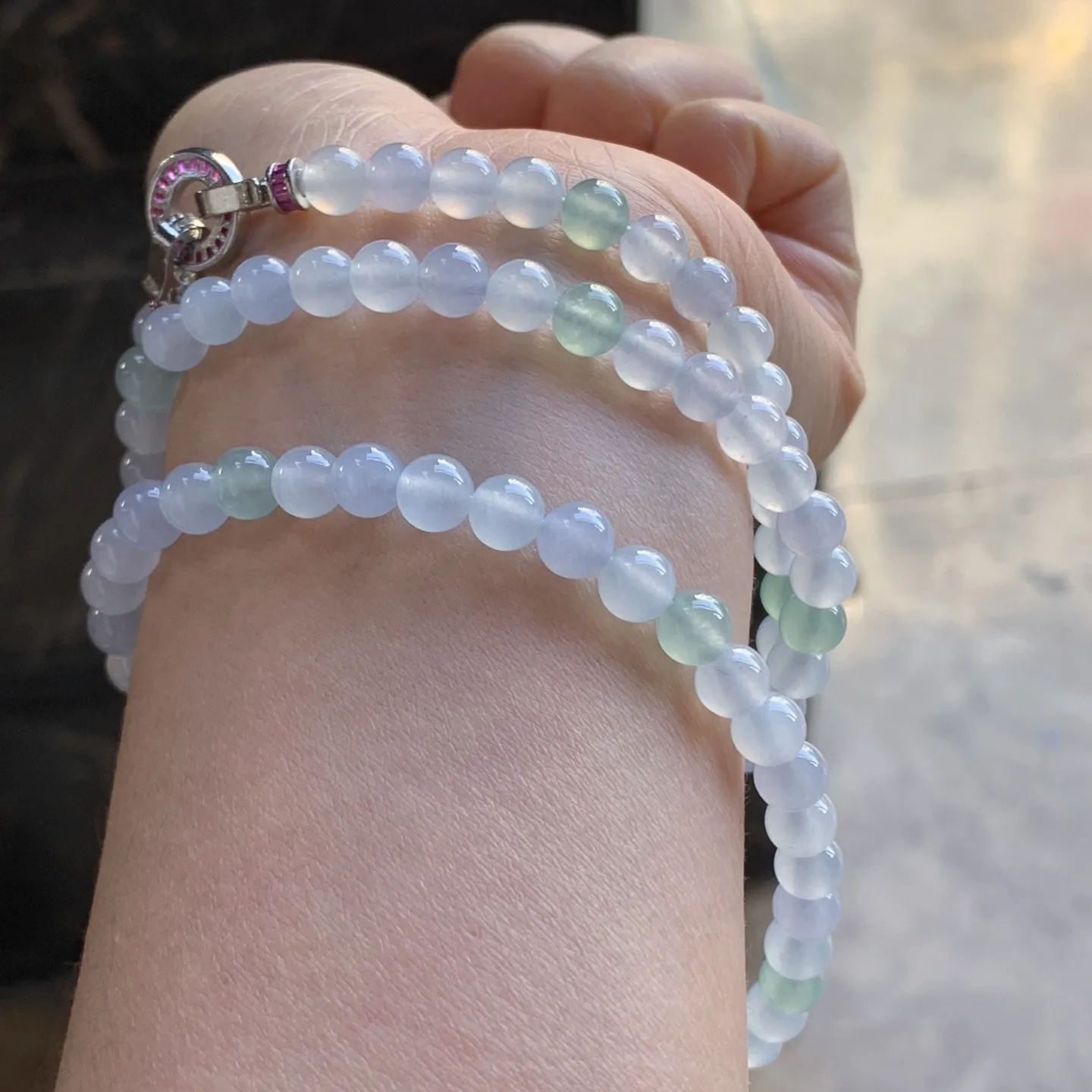 冰晴水珠链 甜甜的