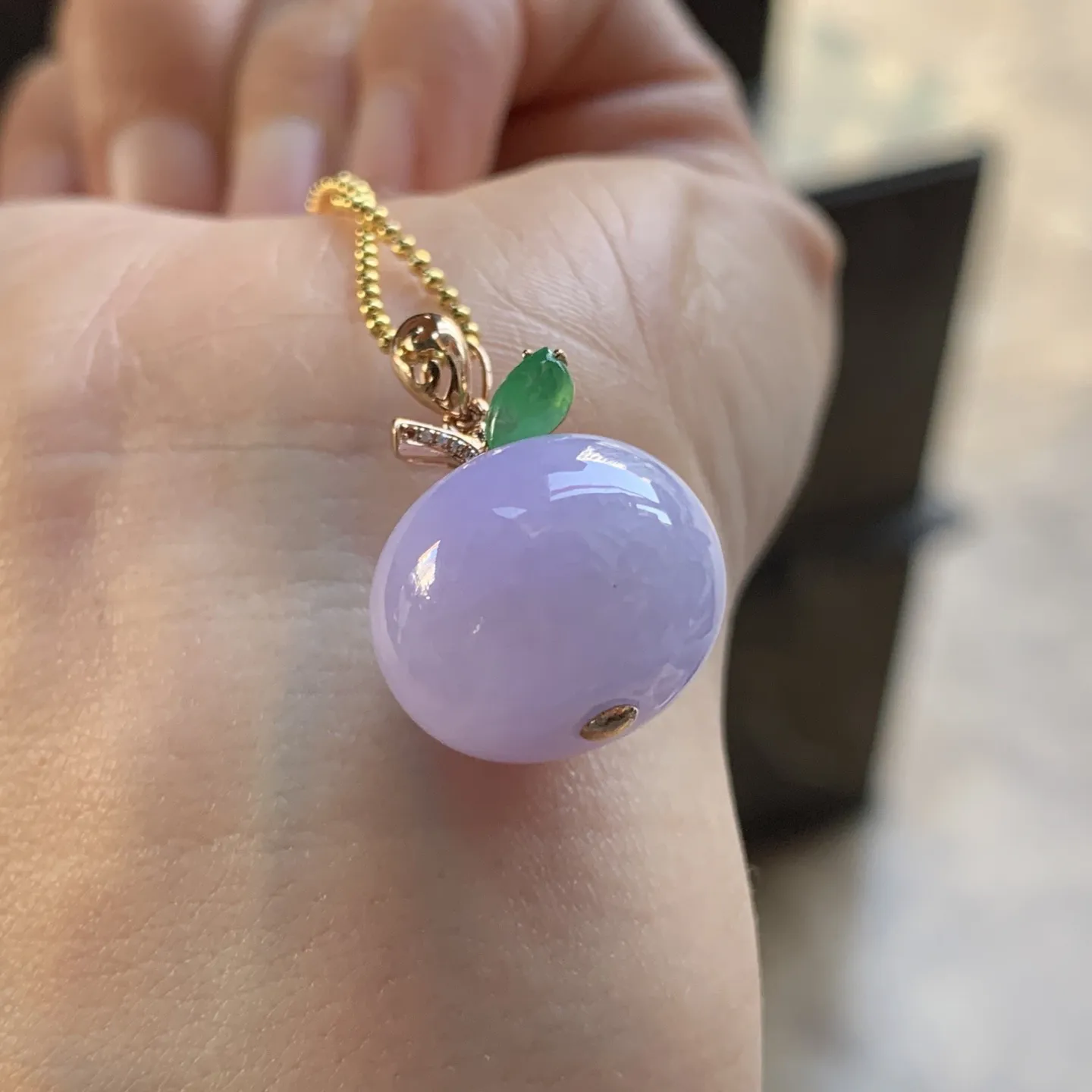 春色小苹果 18K金镶嵌