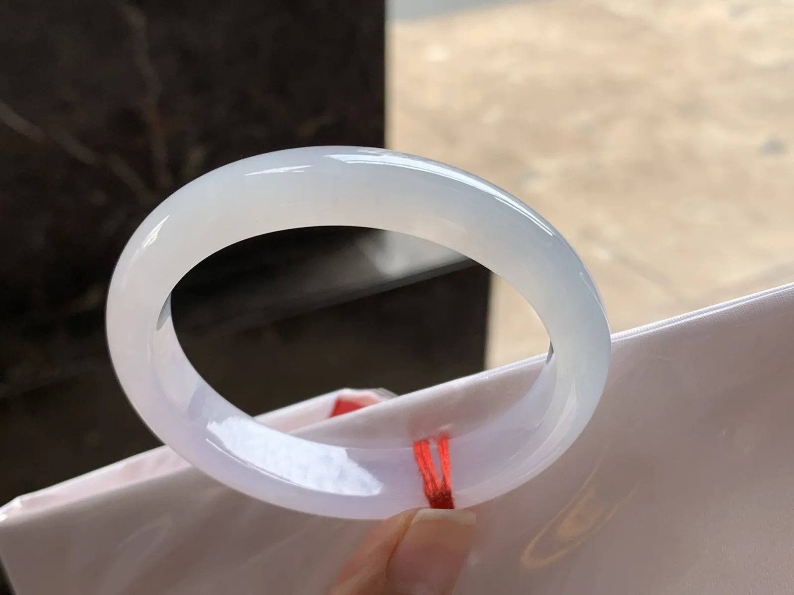 53-10.7-7.3

冰紫贵妃手镯^_^清新冰透 正圈50 51可以带