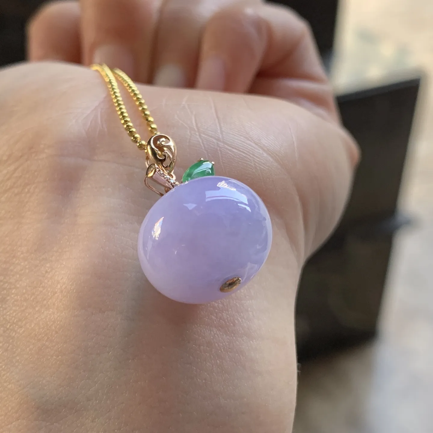 春色小苹果 18K金镶嵌