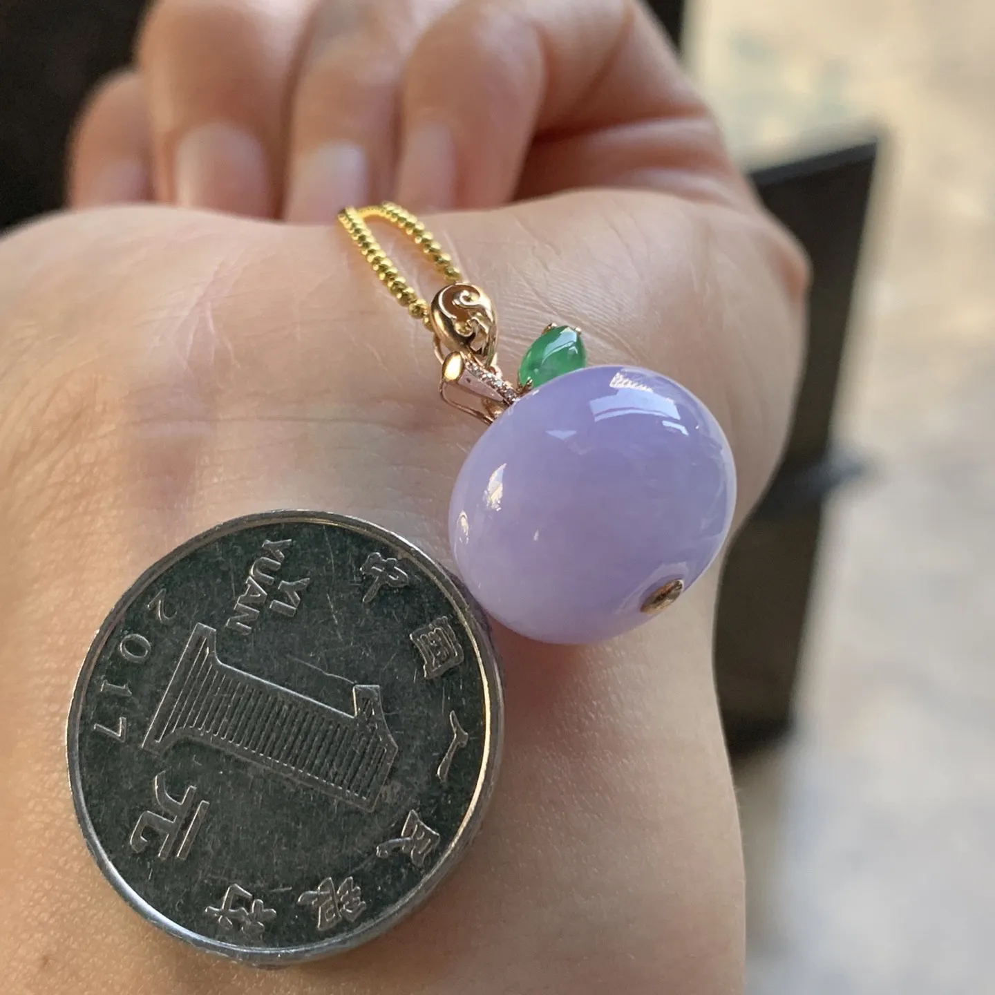 春色小苹果 18K金镶嵌