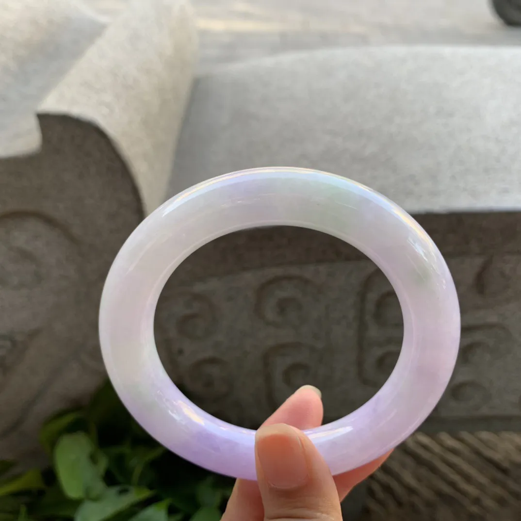 大圈口60-13.1 【紫罗兰圆条手镯】圆条60 61可戴