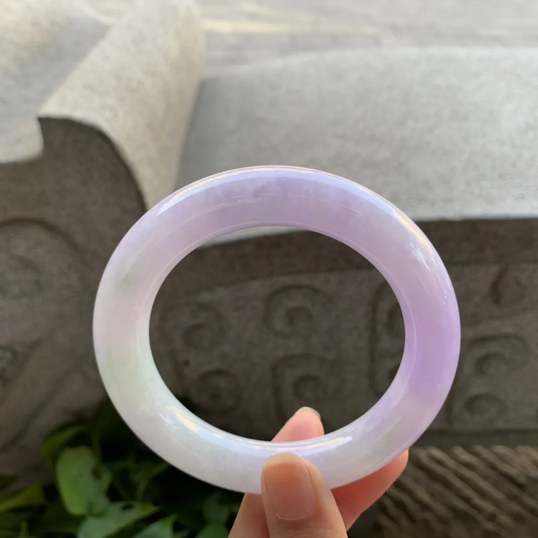 大圈口60-13.1 【紫罗兰圆条手镯】圆条60 61可戴